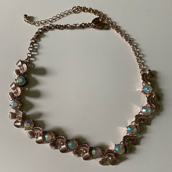 Golden Flower Necklace - Picture 2 of 3